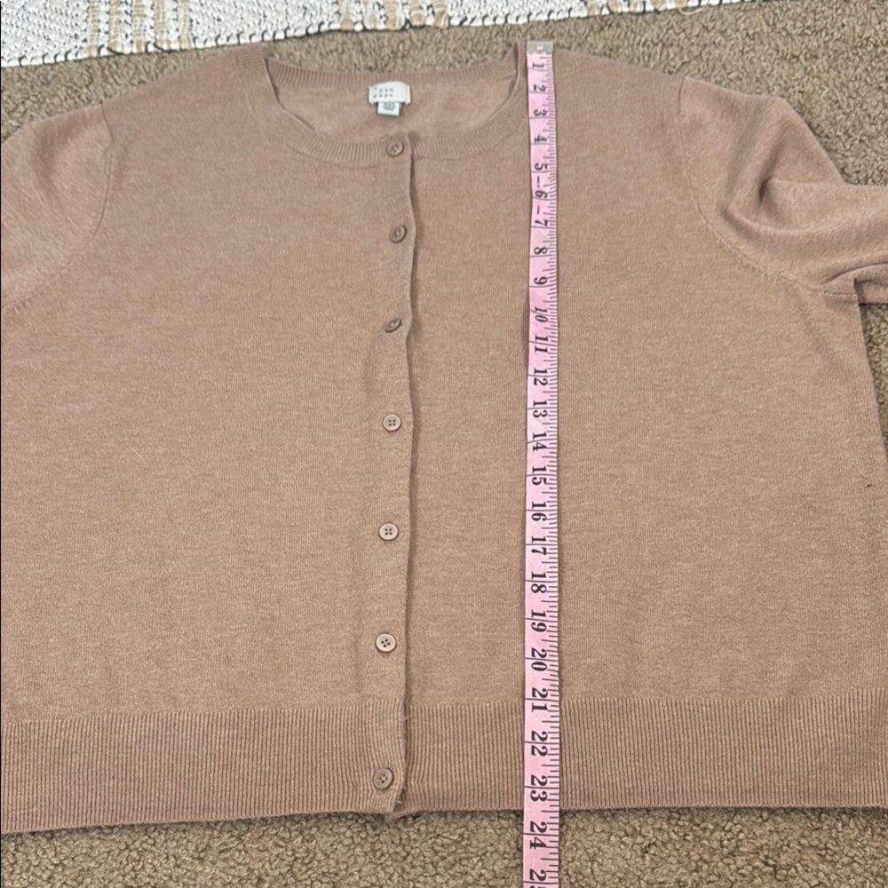 a new day Tan Lightweight Knit Cardigan - Picture 8 of 10